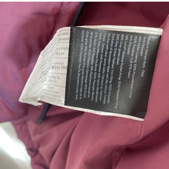 NWOT lululemon Wunder Puff GOOSE DOWN PUFFER Jacket - Heathered Plumful - Picture 9 of 9